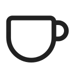 Drink Coffee SVG Icon